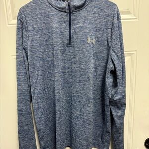 Under Armour Blue Quarter-Zip Pullover